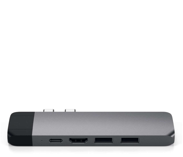 Satechi OUTLET - Pro Hub z Ethernet do MacBook (space gray) - 1366961 - zdjęcie 3
